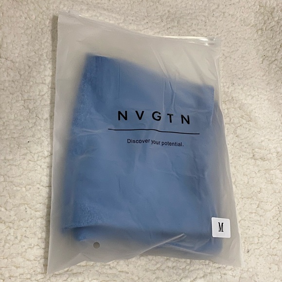 ❌SOLD❌ NVGTN pro shorts - Sky Blue - Picture 2 of 2